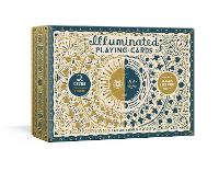 Illuminated Playing Card Set: Two Decks with Game Rules